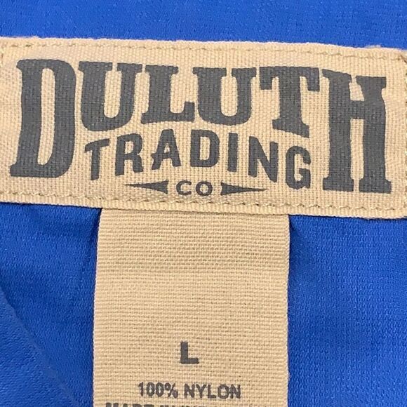 Mens Duluth Trading Co. Performance Roll Up Sleeve Fishing Button Down S… - Picture 3 of 5